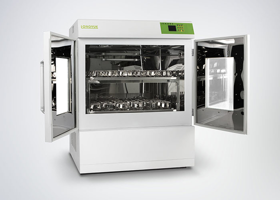 Dubbele Deur & Dubbel Incubator Verticaal Type lyz-2102 van de Laag Orbitaal Schudbeker