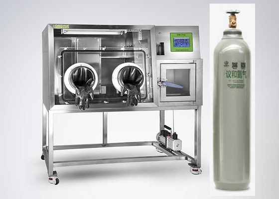 Het Anaërobe Werkstation van de laboratoriumschaal/Anaëroob de Microprocessorcontrolemechanisme van de Handschoendoos